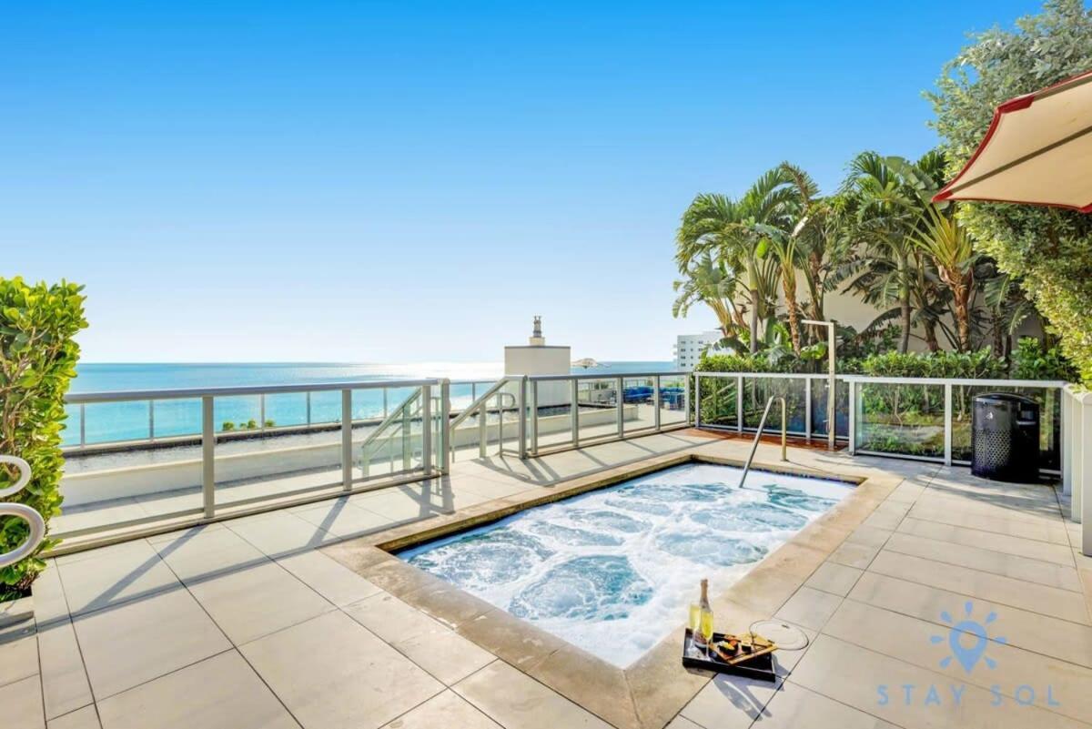 Apartment With Bay View Balcony - Pool - Up To 6 - Gym Голливуд Экстерьер фото